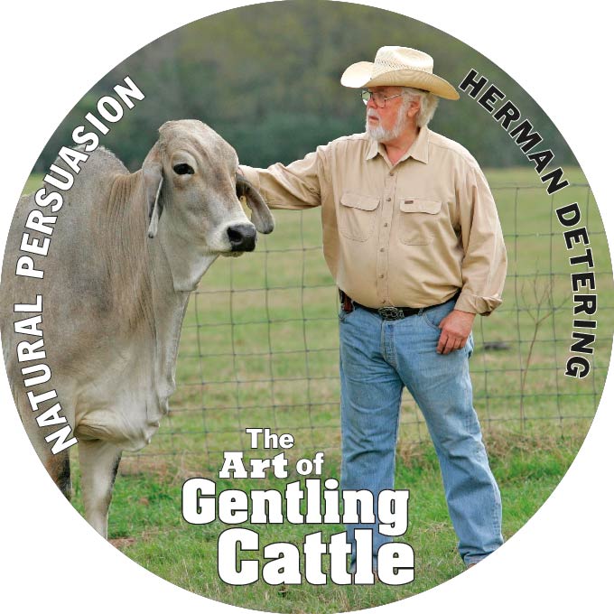 DVD label and case for Herman E. Detering III of Piney Creek Farms, for his instructional video “Natural Persuasion”.